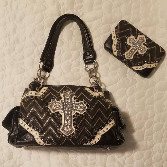 Montana West Handbags - Montana West Inspired Satchel Set